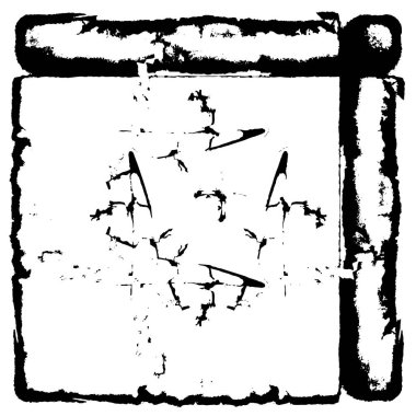 soyut grunge modern siyah beyaz desen