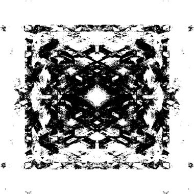 soyut grunge modern siyah beyaz desen