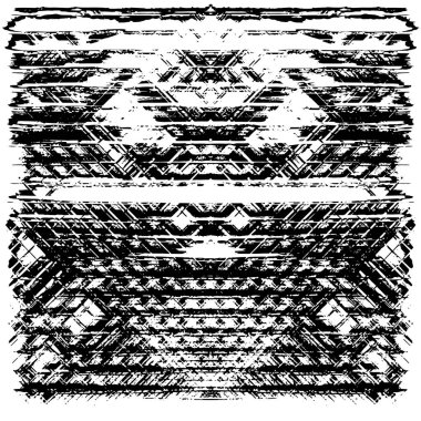 soyut grunge modern siyah beyaz desen