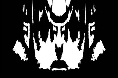 soyut grunge modern siyah beyaz desen