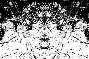 soyut grunge modern siyah beyaz desen