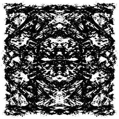 Siyah beyaz monokrom eski grunge vintage eskimiş arka plan soyut antika desenli retro model 