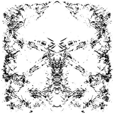 Siyah beyaz monokrom eski grunge vintage eskimiş arka plan soyut antika desenli retro model 