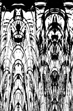 Siyah beyaz monokrom eski grunge vintage eskimiş arka plan soyut antika desenli retro model 