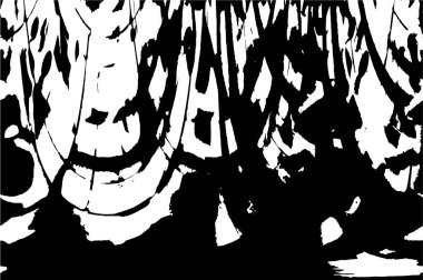 Siyah beyaz monokrom eski grunge vintage eskimiş arka plan soyut antika desenli retro model 