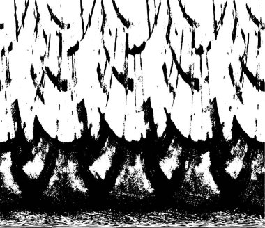 Siyah beyaz monokrom eski grunge vintage eskimiş arka plan soyut antika desenli retro model 