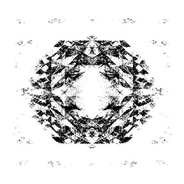 Siyah beyaz monokrom eski grunge vintage eskimiş arka plan soyut antika desenli retro model 