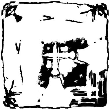 Siyah beyaz monokrom eski grunge vintage eskimiş arka plan soyut antika desenli retro model 