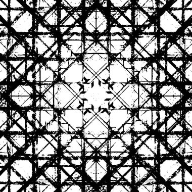 Siyah beyaz monokrom eski grunge vintage eskimiş arka plan soyut antika desenli retro model 