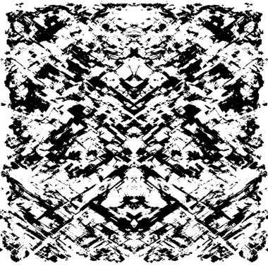 Siyah beyaz monokrom eski grunge vintage eskimiş arka plan soyut antika desenli retro model 