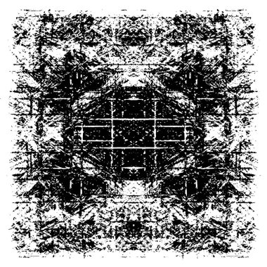 Siyah beyaz monokrom eski grunge vintage eskimiş arka plan soyut antika desenli retro model 