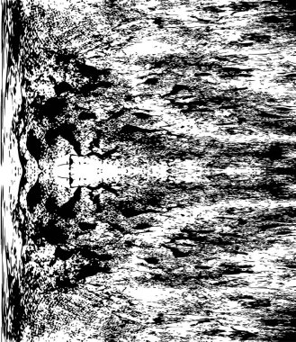 Siyah beyaz monokrom eski grunge vintage eskimiş arka plan soyut antika desenli retro model 