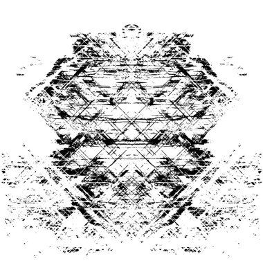 Siyah beyaz monokrom eski grunge vintage eskimiş arka plan soyut antika desenli retro model 