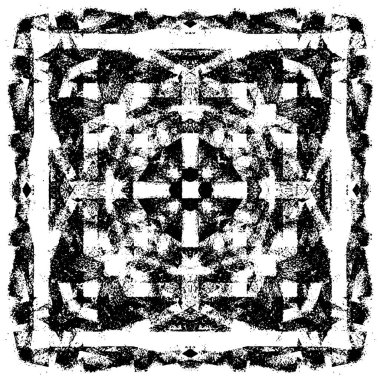 Siyah beyaz monokrom eski grunge vintage eskimiş arka plan soyut antika desenli retro model 