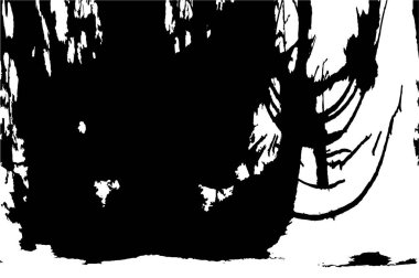 Soyut grunge arkaplanı. Monokrom dokusu. Siyah ve beyaz desenli arkaplan 