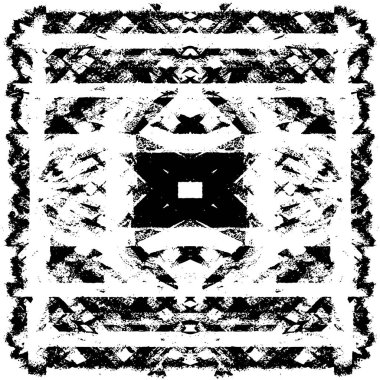 Soyut grunge arkaplanı. Monokrom dokusu. Siyah ve beyaz desenli arkaplan 