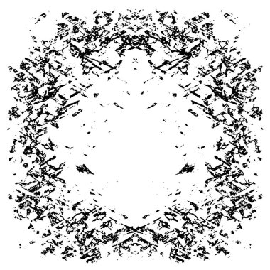 Soyut grunge arkaplanı. Monokrom dokusu. Siyah ve beyaz desenli arkaplan 