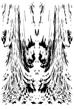 Soyut grunge arkaplanı. Monokrom dokusu. Siyah ve beyaz desenli arkaplan 