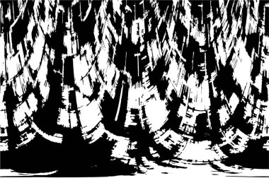 Soyut grunge arkaplanı. Monokrom dokusu. Siyah ve beyaz desenli arkaplan 