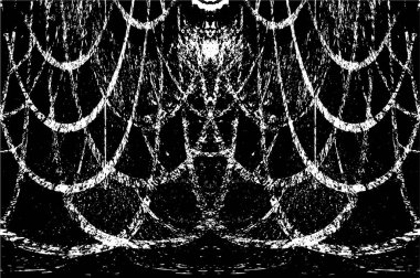 Soyut grunge arkaplanı. Monokrom dokusu. Siyah ve beyaz desenli arkaplan 