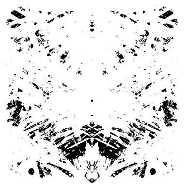 Soyut grunge arkaplanı. Monokrom dokusu. Siyah ve beyaz desenli arkaplan 