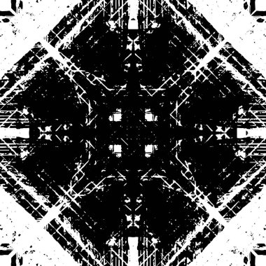 Soyut grunge arkaplanı. Monokrom dokusu. Siyah ve beyaz desenli arkaplan 