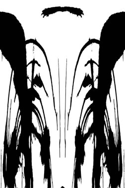 Soyut grunge arkaplanı. Monokrom dokusu. Siyah ve beyaz desenli arkaplan 