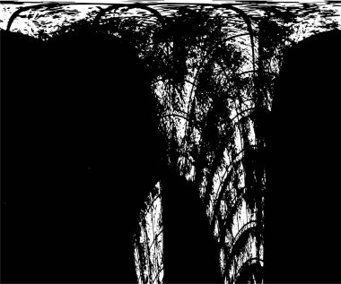 Soyut grunge arkaplanı. Monokrom dokusu. Siyah ve beyaz desenli arkaplan 