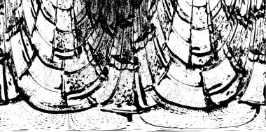 Soyut grunge arkaplanı. Monokrom dokusu. Siyah ve beyaz desenli arkaplan 