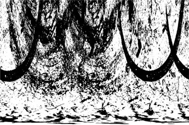 Soyut grunge arkaplanı. Monokrom dokusu. Siyah ve beyaz desenli arkaplan 