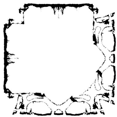 Soyut grunge arkaplanı. Monokrom dokusu. Siyah ve beyaz desenli arkaplan 