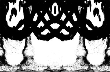 Soyut grunge arkaplanı. Monokrom dokusu. Siyah ve beyaz desenli arkaplan 