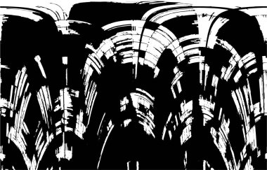 Soyut grunge arkaplanı. Monokrom dokusu. Siyah ve beyaz desenli arkaplan 