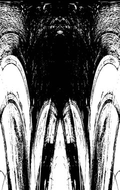 soyut grunge modern, siyah ve beyaz desen