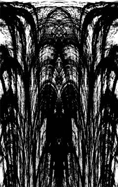 soyut grunge modern, siyah ve beyaz desen