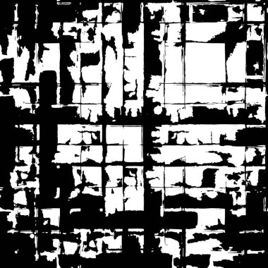 soyut grunge modern, siyah ve beyaz desen