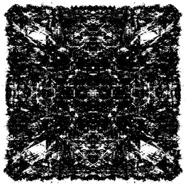 soyut grunge modern, siyah ve beyaz desen
