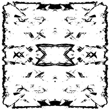 soyut grunge modern, siyah ve beyaz desen