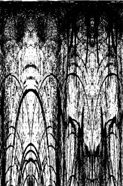 soyut grunge modern, siyah ve beyaz desen