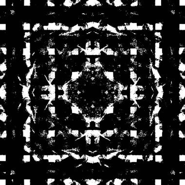 soyut grunge modern, siyah ve beyaz desen