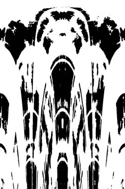 soyut grunge modern, siyah ve beyaz desen