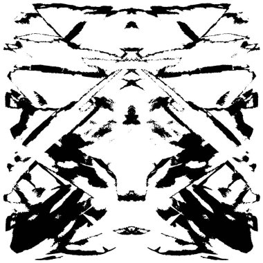 soyut grunge modern, siyah ve beyaz desen