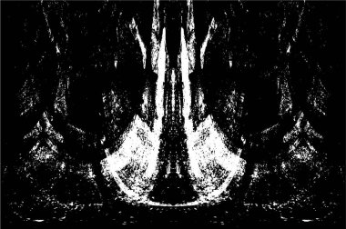 Siyah beyaz monokrom eski grunge vintage eskimiş arka plan soyut antika desenli retro model 