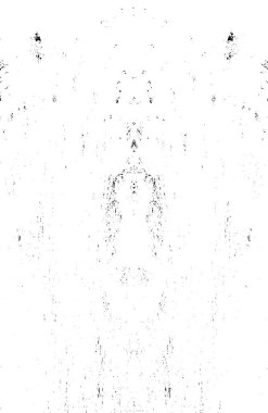 Grunge dikey olarak simetrik siyah beyaz doku. Tek renkli yıpranmış kaplama deseni. 