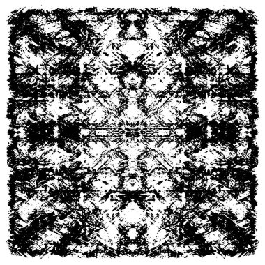 Siyah beyaz monokrom eski grunge vintage eskimiş arka plan soyut antika desenli retro model 