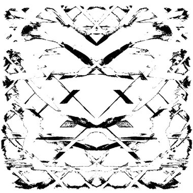 Siyah beyaz monokrom eski grunge vintage eskimiş arka plan soyut antika desenli retro model 