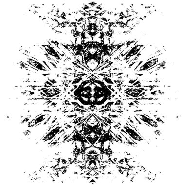 Siyah beyaz monokrom eski grunge vintage eskimiş arka plan soyut antika desenli retro model 