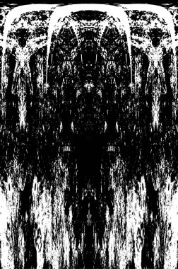 Siyah beyaz monokrom eski grunge vintage eskimiş arka plan soyut antika desenli retro model 