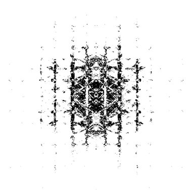 Siyah beyaz monokrom eski grunge vintage eskimiş arka plan soyut antika desenli retro model 