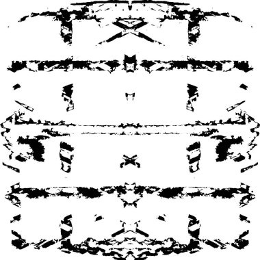 Siyah beyaz monokrom eski grunge vintage eskimiş arka plan soyut antika desenli retro model 